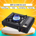 Bếp ga mini du lịch chống cháy nổ, chống gió chất liệu thép không gỉ