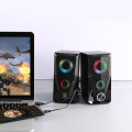  Loa máy tính ROBOT RS200 nhỏ gọn, có đèn led RGB đổi màu