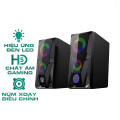  Loa máy tính ROBOT RS200 nhỏ gọn, có đèn led RGB đổi màu