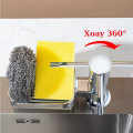 Bộ vòi hút nước rửa chén kèm giá đựng đồ có móc treo