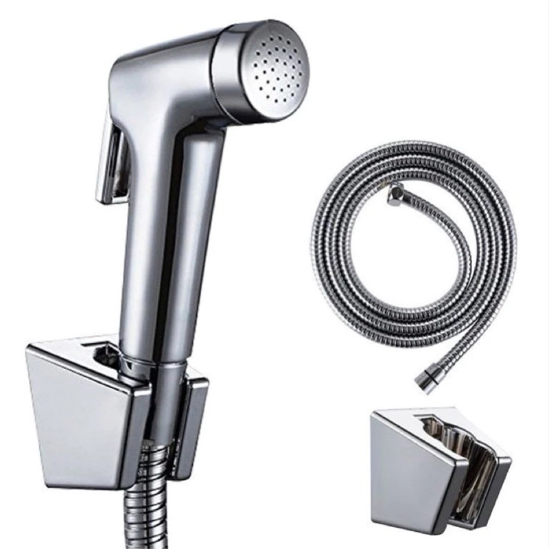 Vòi xịt vệ sinh cao cấp kèm dây dẫn và đế cài