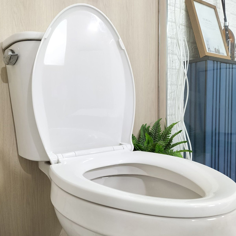 Nắp bồn cầu đóng mở êm hàng cao cấp, dễ lắp đặt