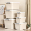Hộp nhựa đựng đồ cao cấp dung tích lớn sắp xếp quần áo gia đình, Cỡ nhỏ: 18*25*14 cm
