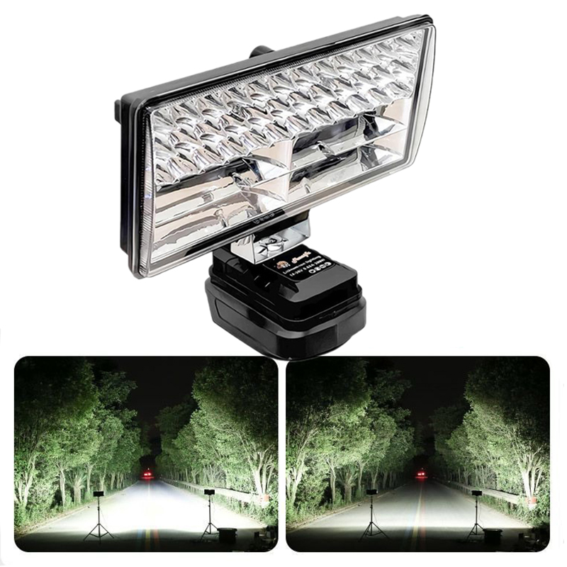 Đèn pin Led 21V đa năng kèm pin sạc tiện dụng