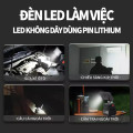Đèn pin Led 21V đa năng kèm pin sạc tiện dụng