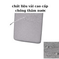 Túi chống sốc bảo vệ laptop có lót đệm chống va đập, chống trầy xước, Màu đen -  13inch - 13.3inch