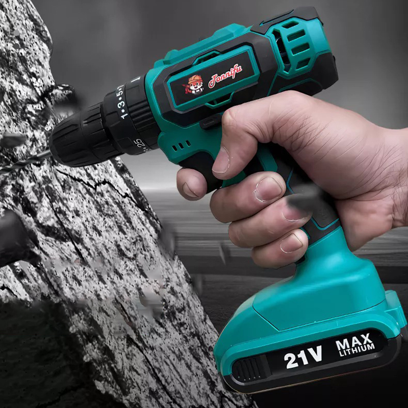 Máy khoan pin đa năng nhỏ gọn, dễ sử dụng kèm bộ phụ kiện