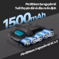 Máy khoan pin đa năng nhỏ gọn, dễ sử dụng kèm bộ phụ kiện, Loại 1 pin