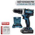 Máy khoan pin đa năng nhỏ gọn, dễ sử dụng kèm bộ phụ kiện, Loại 1 pin