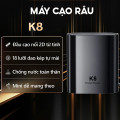 Máy cạo râu Enchen K8 đầu cạo nổi 2D linh hoạt, chống nước