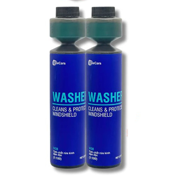 Nước rửa kính ô tô Washer 1:100 ,siêu đậm đặc, sạch nhanh, công nghệ Mỹ