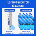 Viên rửa kính xe ô tô làm sạch vết bẩn trên kính (Combo 3 lọ)
