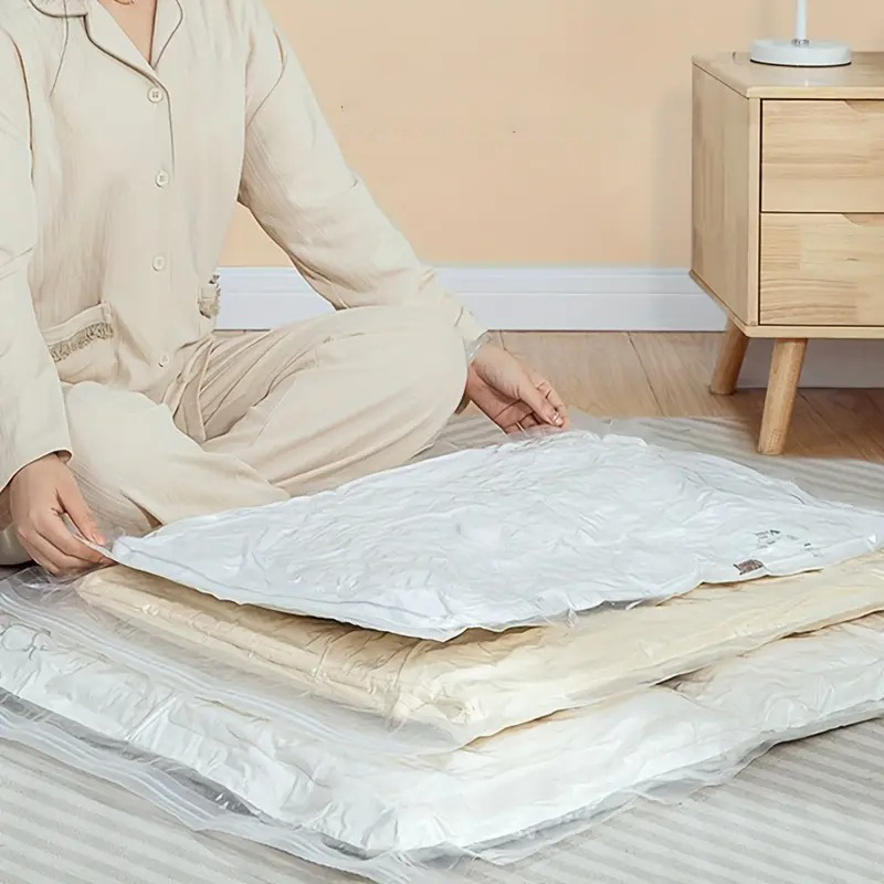 Túi hút chân không dày dặn chống bụi, ẩm mốc tặng kèm bơm tay