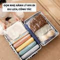Túi hút chân không dày dặn chống bụi, ẩm mốc tặng kèm bơm tay, Combo 10 túi 40x60	