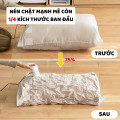 Túi hút chân không dày dặn chống bụi, ẩm mốc tặng kèm bơm tay, Combo 10 túi 40x60	
