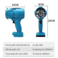 Máy thổi phản lực không dây động cơ cực mạnh , PIN 10 CELL