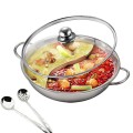 Nồi lẩu 2 ngăn siêu tiện dụng dùng cho mọi loại bếp