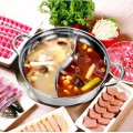 Nồi lẩu 2 ngăn siêu tiện dụng dùng cho mọi loại bếp