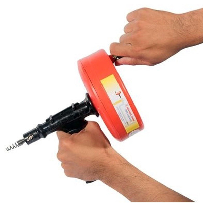 Dụng cụ thông cống thế hệ mới, dây bọc thép chống gỉ