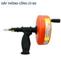Dụng cụ thông cống thế hệ mới, dây bọc thép chống gỉ, Dây 4,2m
