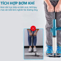 Dụng cụ thông tắc bồn cầu, bồn rửa, nhà tắm bằng khí nén tiện lợi, Ống thép - Tay cong