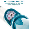 Dụng cụ thông tắc bồn cầu, bồn rửa, nhà tắm bằng khí nén tiện lợi, Ống thép - Tay cong