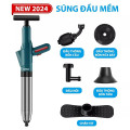Dụng cụ thông tắc bồn cầu, bồn rửa, nhà tắm bằng khí nén tiện lợi, Ống thép - Tay cong