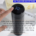 Bình giữ nhiệt nhiệt kế 500ml chất liệu inox 304 an toàn không gỉ