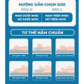 Gối cao su non thiết kế công thái học giúp ngủ ngon chống đau mỏi cổ vai gáy, Size M
