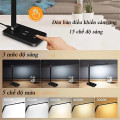 Đèn học để bàn chạm cảm ứng, chống cận, thiết kế gấp gọn, Màu đen - Bản tiêu chuẩn cắm điện