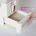 Thùng đựng gạo nhà bếp thông minh 15kg siêu tiện lợi