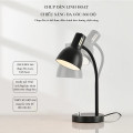 Đèn bàn học để bàn làm việc, đọc sách chống cận thị dùng bóng E27, Đèn học không kèm bóng	