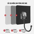 Combo 20 móc dính tường inox treo đồ quần áo, đồ dùng đa năng tiện ích