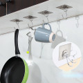 Combo 20 móc dính tường inox treo đồ quần áo, đồ dùng đa năng tiện ích