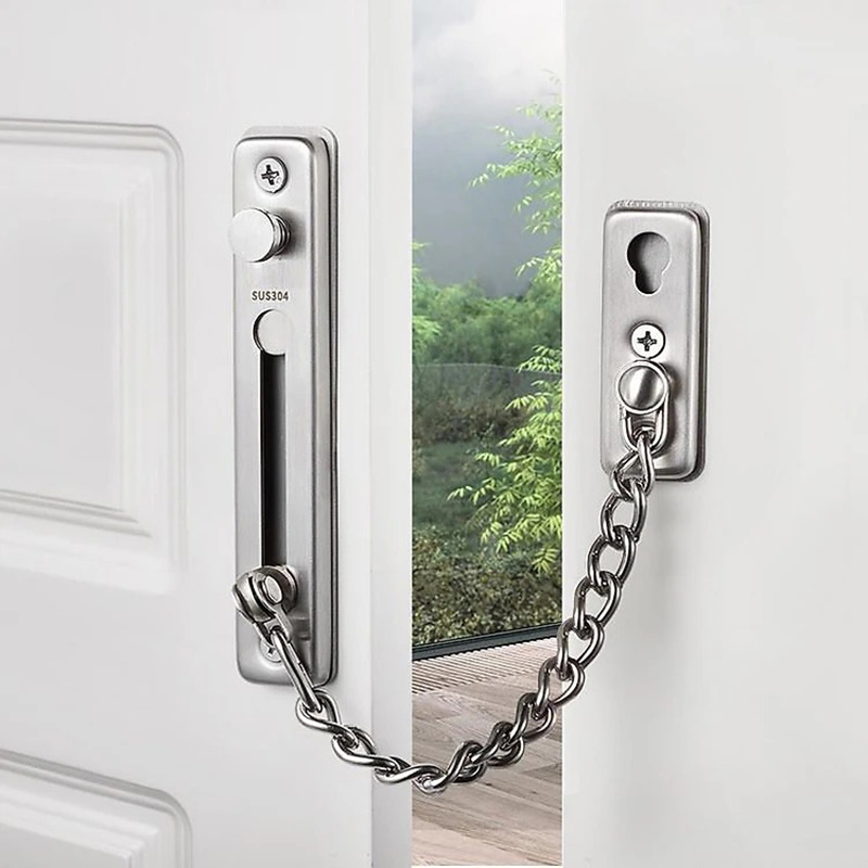 Khóa dây xích chốt an toàn cho cửa nhà, cửa phòng, đề phòng đột nhập