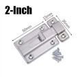 Khóa chốt cửa ngang bằng thép không gỉ, siêu bền, an toàn, 2 inch - 50mm	