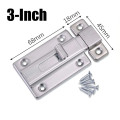 Khóa chốt cửa ngang bằng thép không gỉ, siêu bền, an toàn, 2 inch - 50mm	