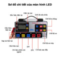 Bộ sạc ắc quy xe máy 12V-24V tự động 6AH-400AH tiện lợi