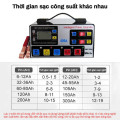 Bộ sạc ắc quy xe máy 12V-24V tự động 6AH-400AH tiện lợi