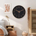 Đồng hồ treo tường kim trôi 30cm số nổi 3D cao cấp, Màu trắng