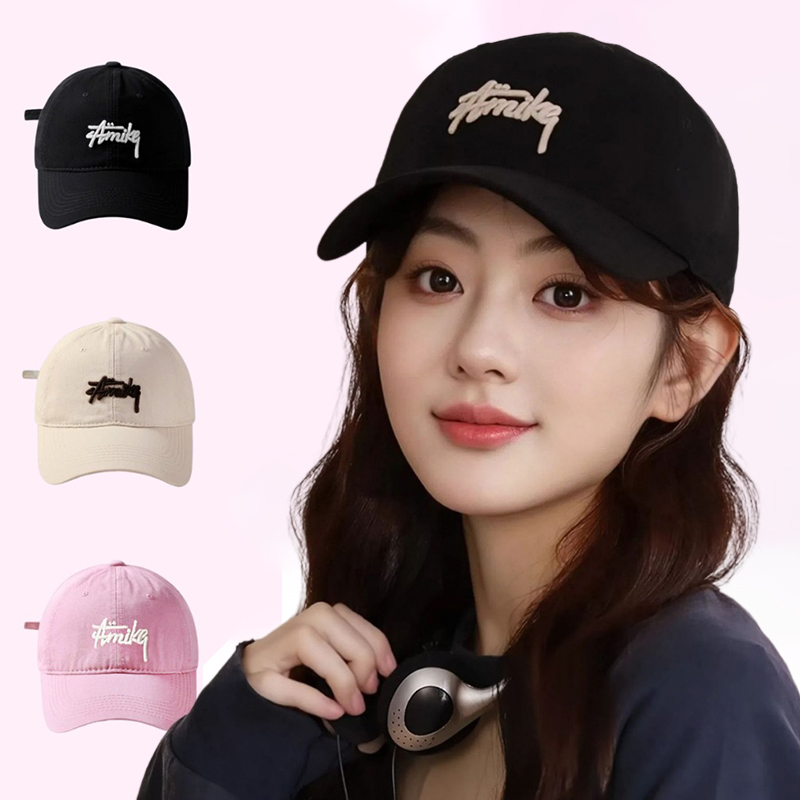 Mũ lưỡi trai thêu chữ nổi Amike thời trang, cá tính cho nam và nữ