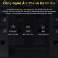 Loa nghe nhạc bluetooth Charge Mini 3 công nghệ ISO bass cực mạnh , Màu đen