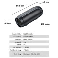 Loa nghe nhạc bluetooth Charge Mini 3 công nghệ ISO bass cực mạnh , Màu đen