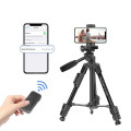 Giá đỡ tripod 3 chân Np-3180S xoay 360 độ kèm remote tiện dụng