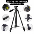 Giá đỡ tripod 3 chân Np-3180S xoay 360 độ kèm remote tiện dụng