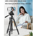 Giá đỡ tripod 3 chân Np-3180S xoay 360 độ kèm remote tiện dụng