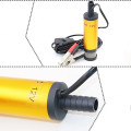 Máy bơm chìm mini 12V -24V, bơm hút dầu nhớt, chất lỏng tự động, 24V- 51mm（trắng)	