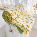 Chăn hè thoáng mát chất liệu cotton mềm mịn, siêu đẹp, Hoa văn gấu nhỏ	
