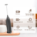 Máy đánh trứng mini cầm tay, máy khuấy tạo bọt cafe đa năng