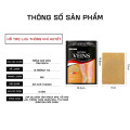 Miếng dán giảm suy giãn tĩnh mạch lưu thông khí huyết (Túi 12 miếng), 1 túi